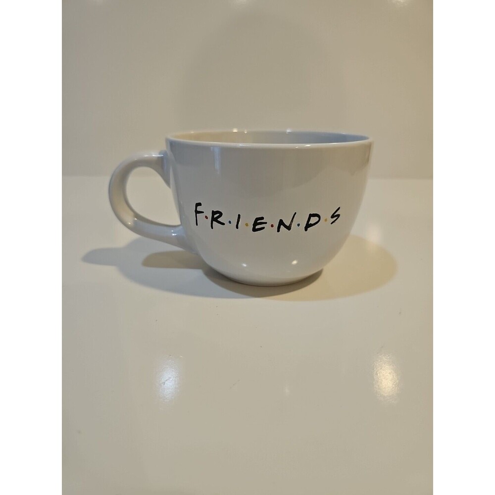 FRIENDS Coffee Mug Cup 24 oz Jumbo Ceramic Central Perk TV Show White